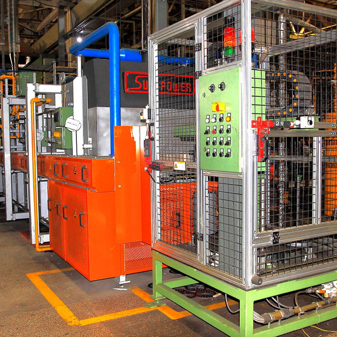 YAJIE Diaphragm Spring Press Quenching Line